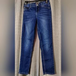 Girls dark blue skinny jeans